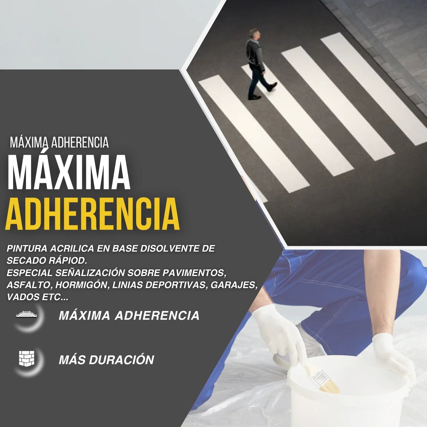 Pintura Vial para Pavimentos y Señalización