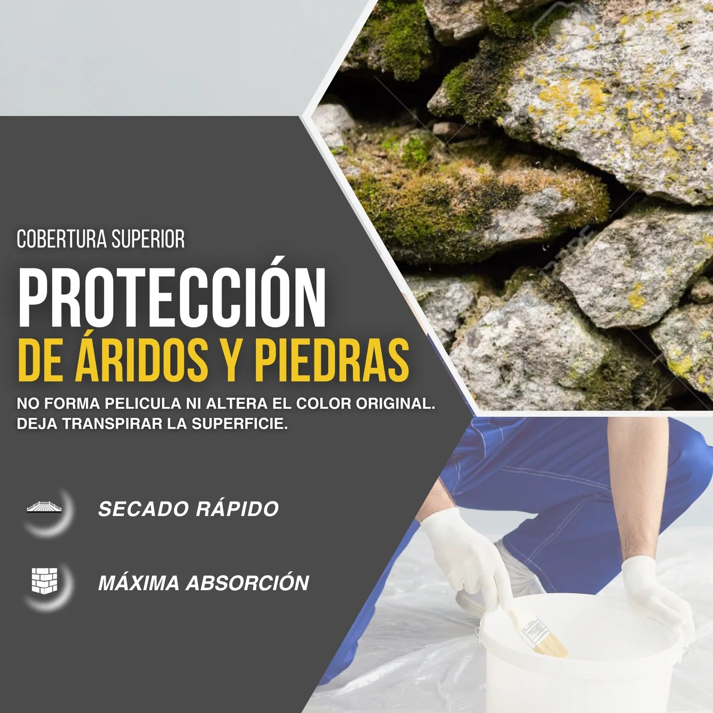 HIDROFUGANTE ANTI MOHO INVISIBLE AL AGUA | Snappyblue®