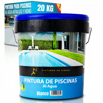 Pintura para Piscinas y Bordes Antialgas