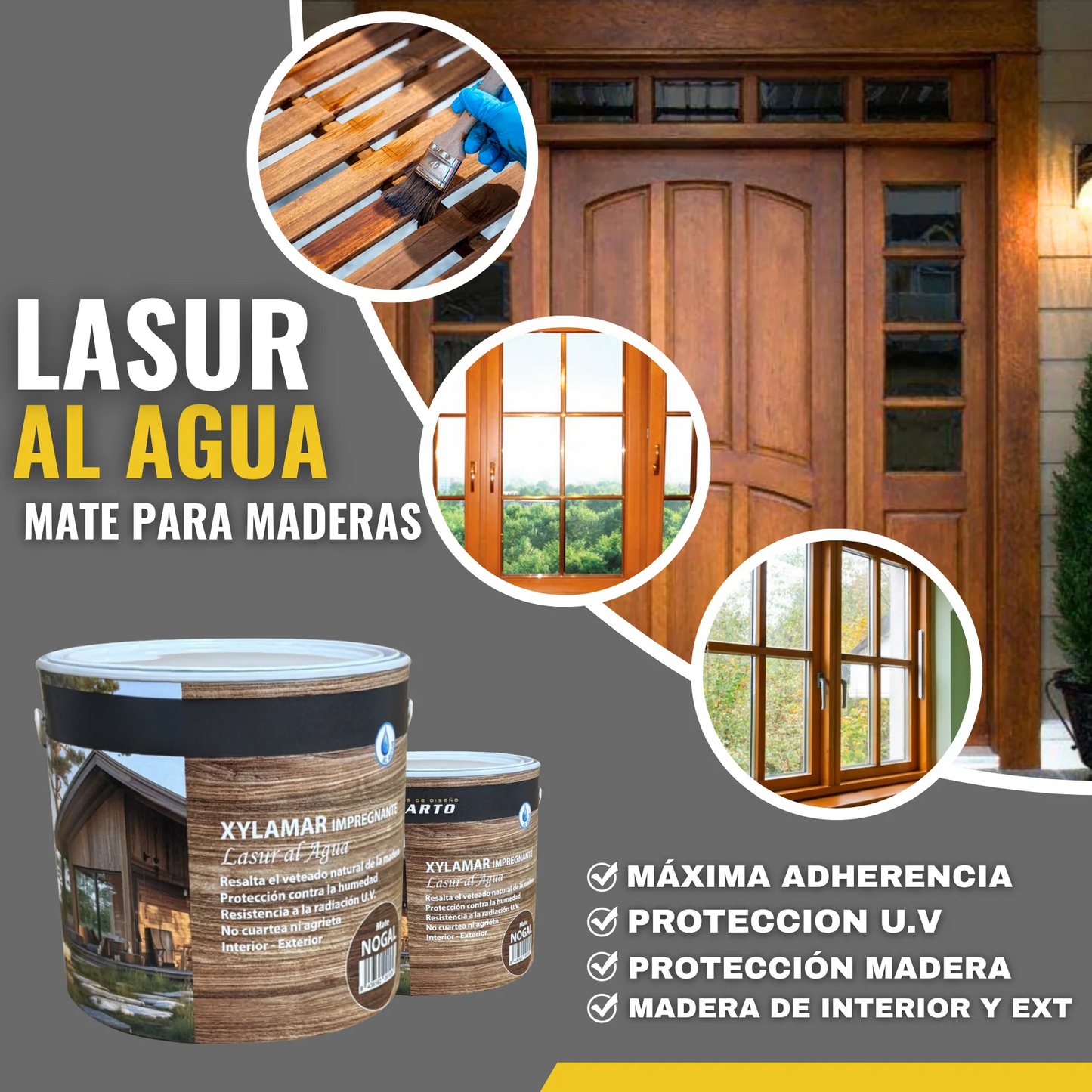 Lasur al Agua Xylamar Impregnante