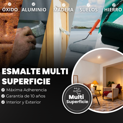 Esmalte al Agua Ecológico Multisuperficie Antioxidante