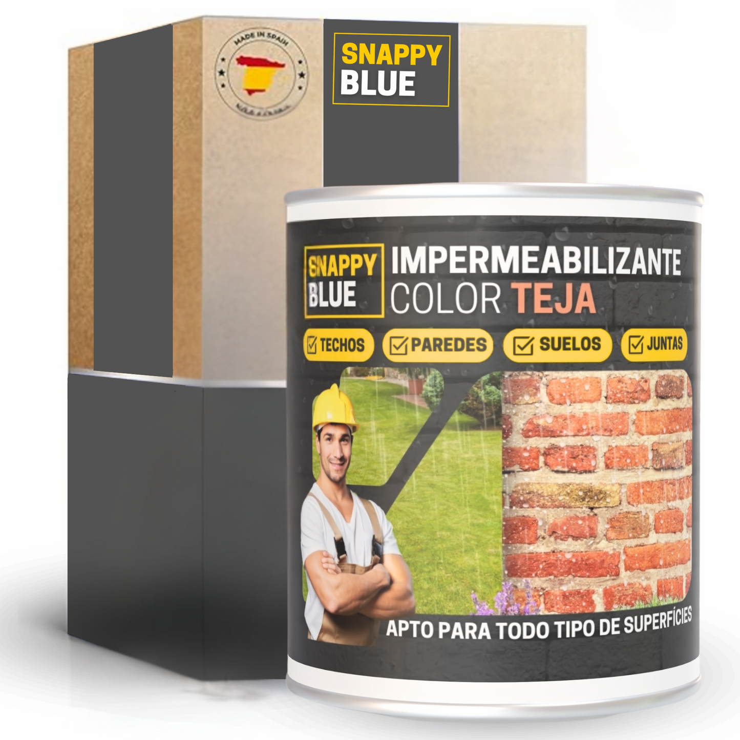 Revestimento Selante Impermeabilizante | SnappyBlue®️