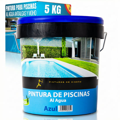 Pintura para Piscinas y Bordes Antialgas