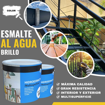 Hidroesmalte al Agua Multisuperficie