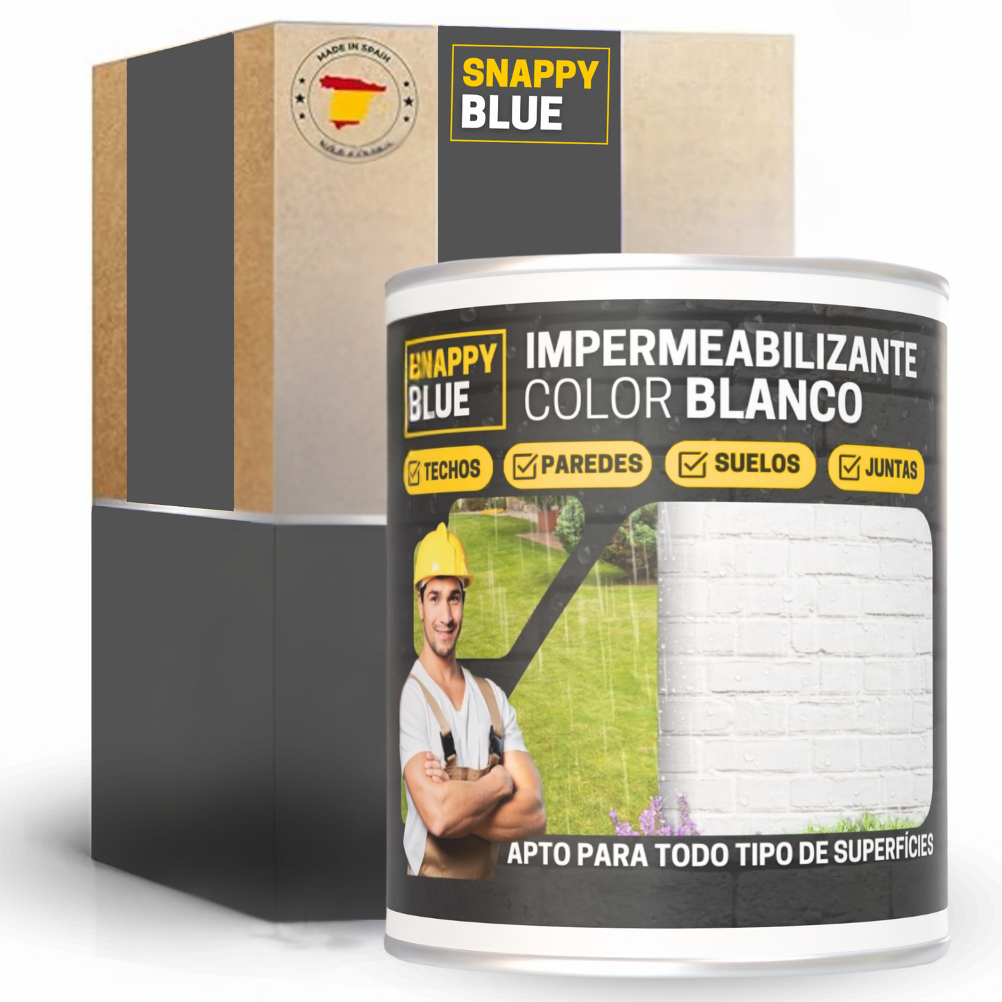 Revestimento Selante Impermeabilizante | SnappyBlue®️