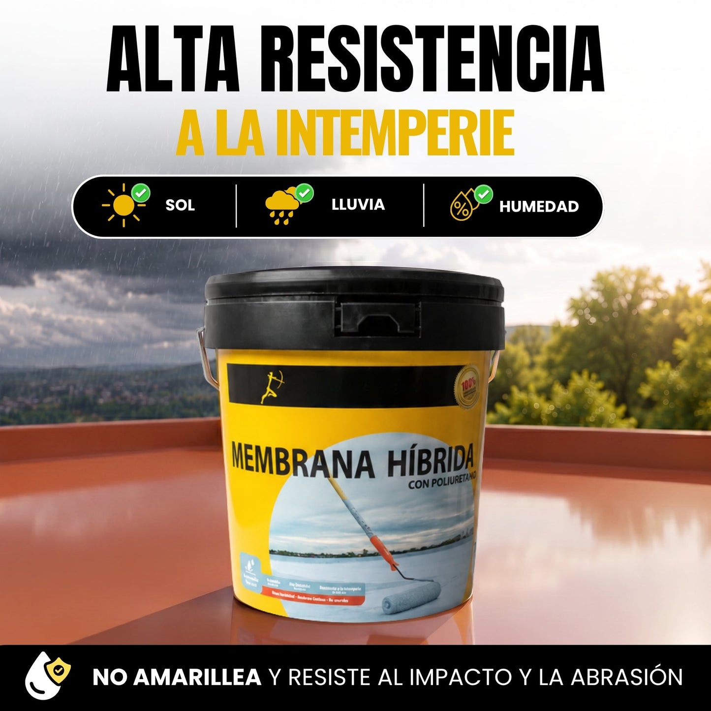 Impermeabilizante Membrana Híbrida de Poliuretano