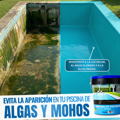 Pintura para Piscinas y Bordes Antialgas