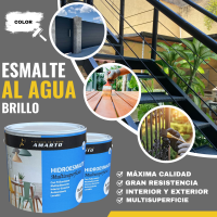 Hidroesmalte al Agua Multisuperficie