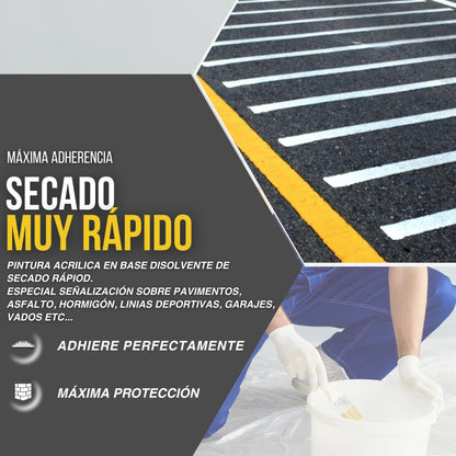 Pintura Vial para Pavimentos y Señalización
