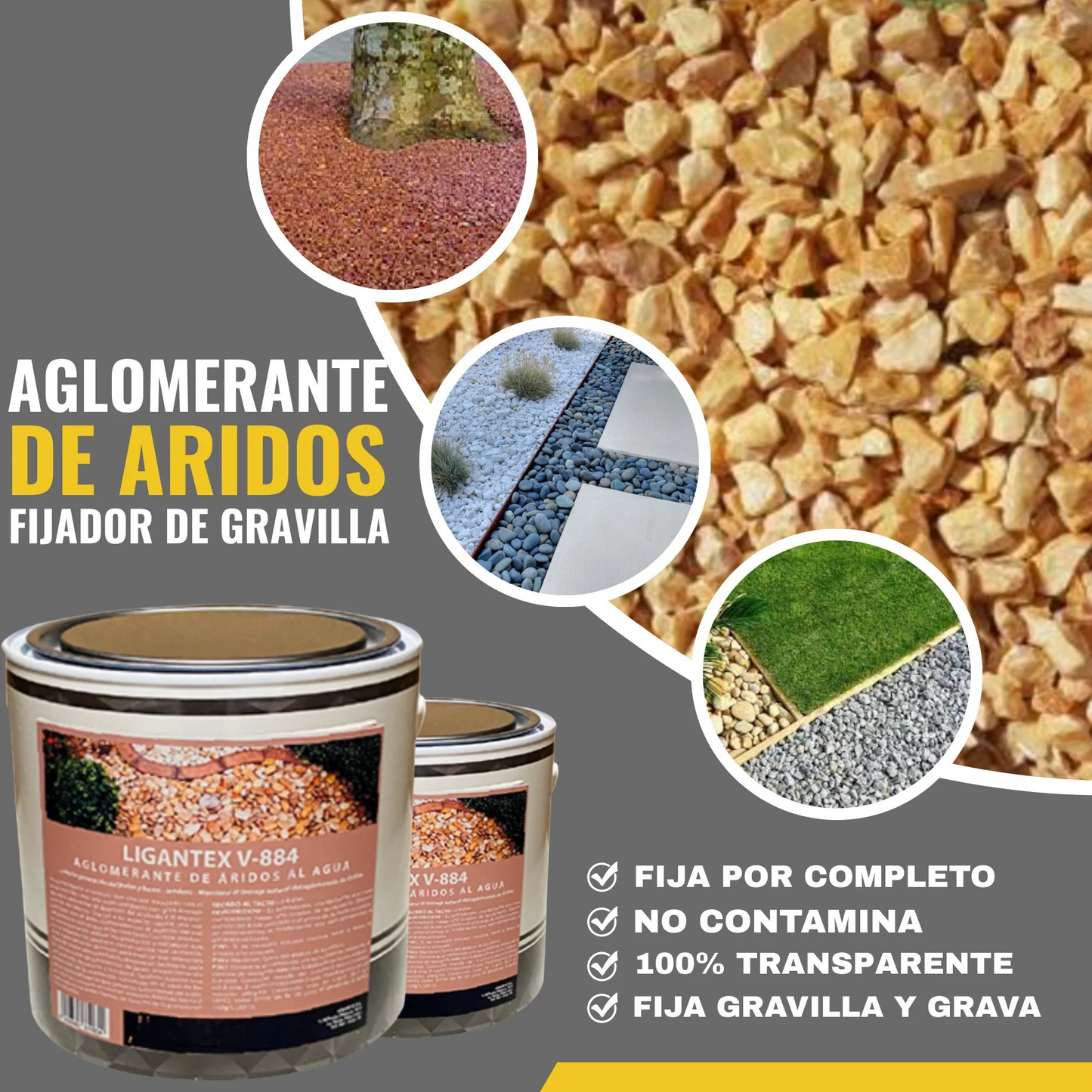 Aglomerante de Áridos y Grava