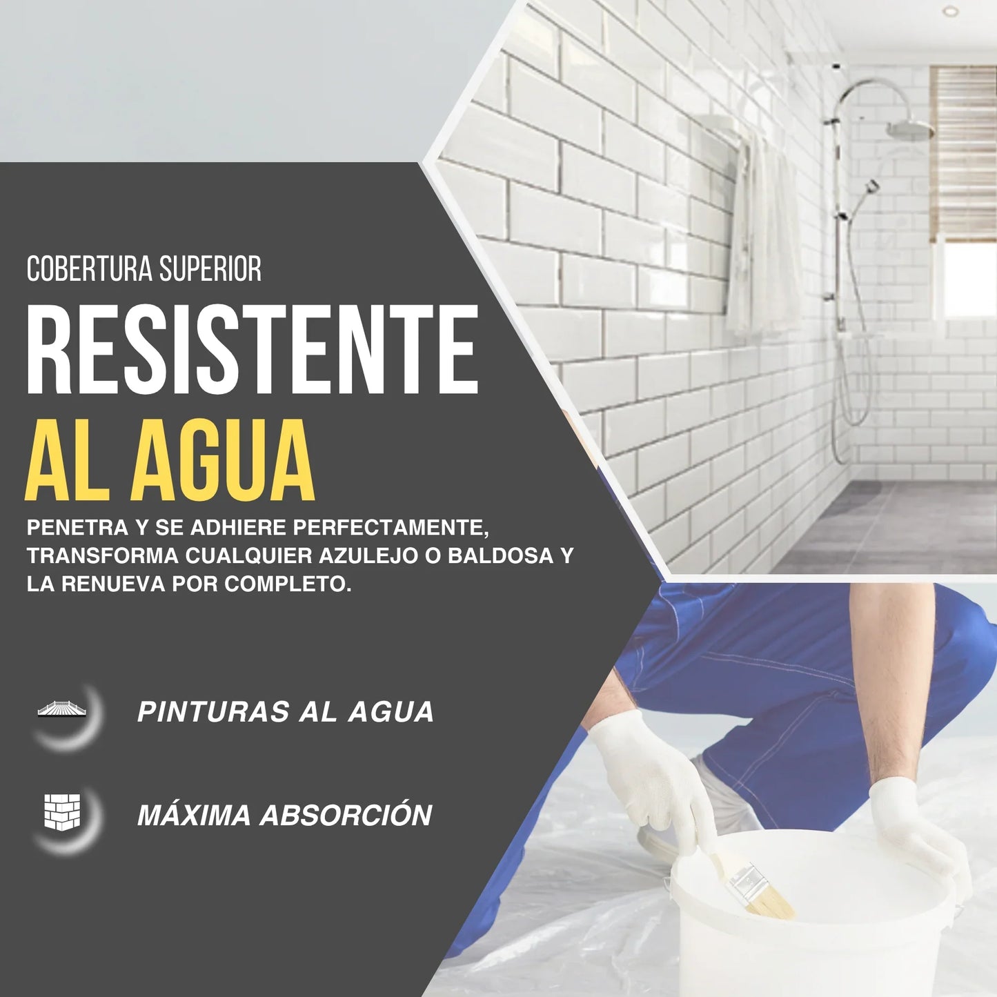 Esmalte al Agua Especial Azulejos