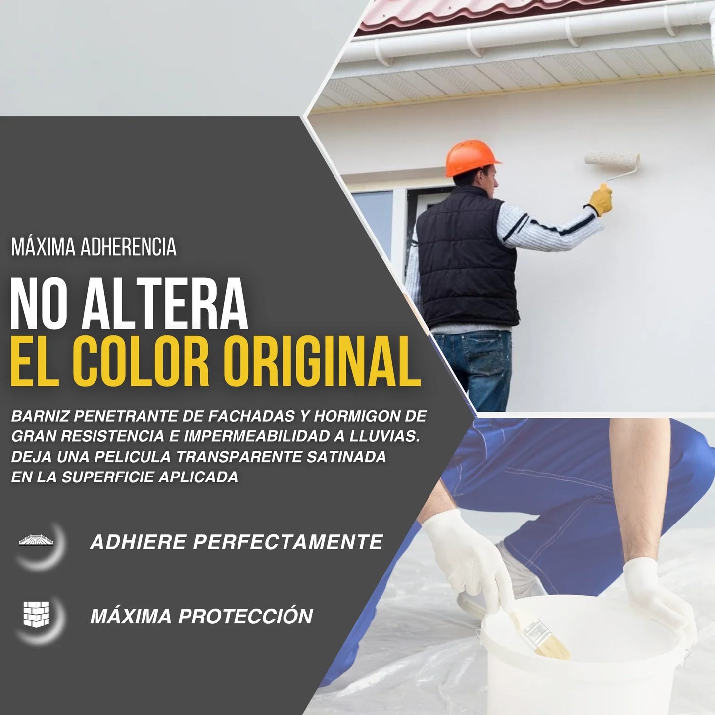 Barniz Sintético Penetrante para Fachadas y Suelos