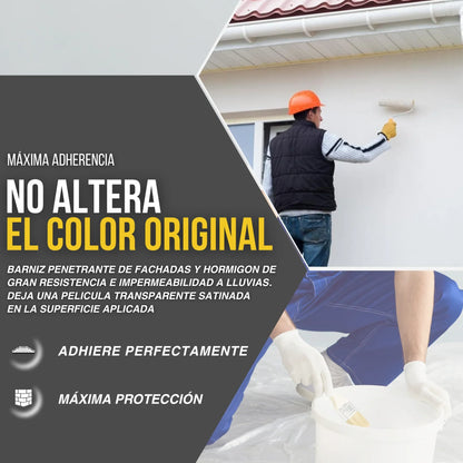 Barniz Sintético Penetrante para Fachadas y Suelos