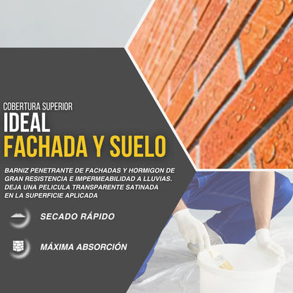 Barniz Sintético Penetrante para Fachadas y Suelos