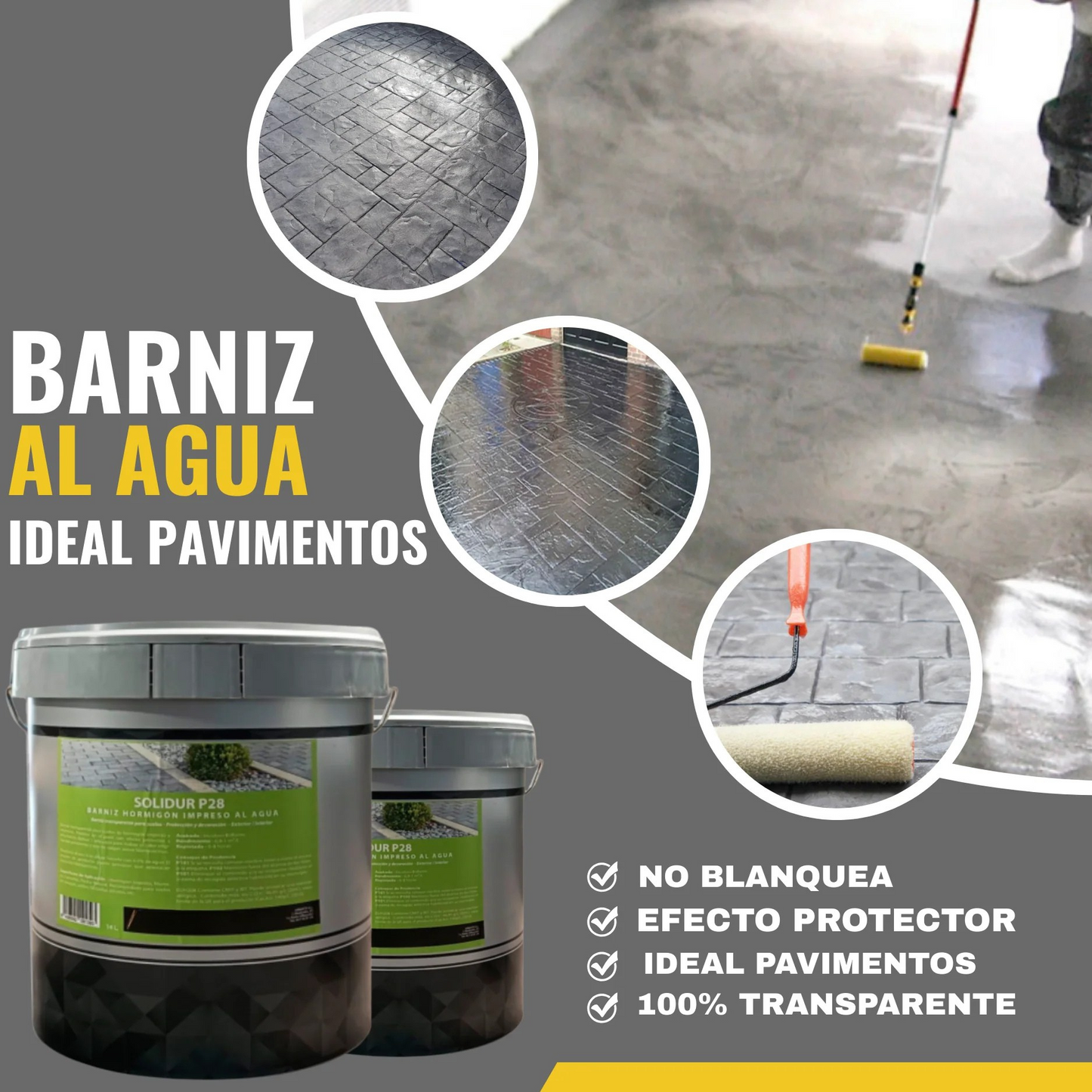 Barniz al Agua Especial Suelos