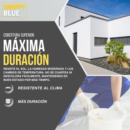 REVESTIMIENTO LISO ACRILICO MATE EXTERIOR | Snappyblue®