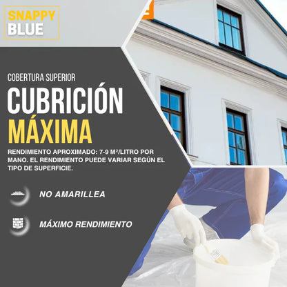 Pintura Plástica Mate Blanco Polar