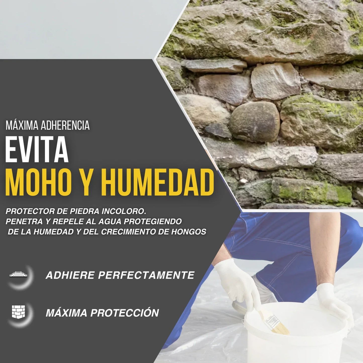 Hidrofugante Antimoho Invisible al Agua