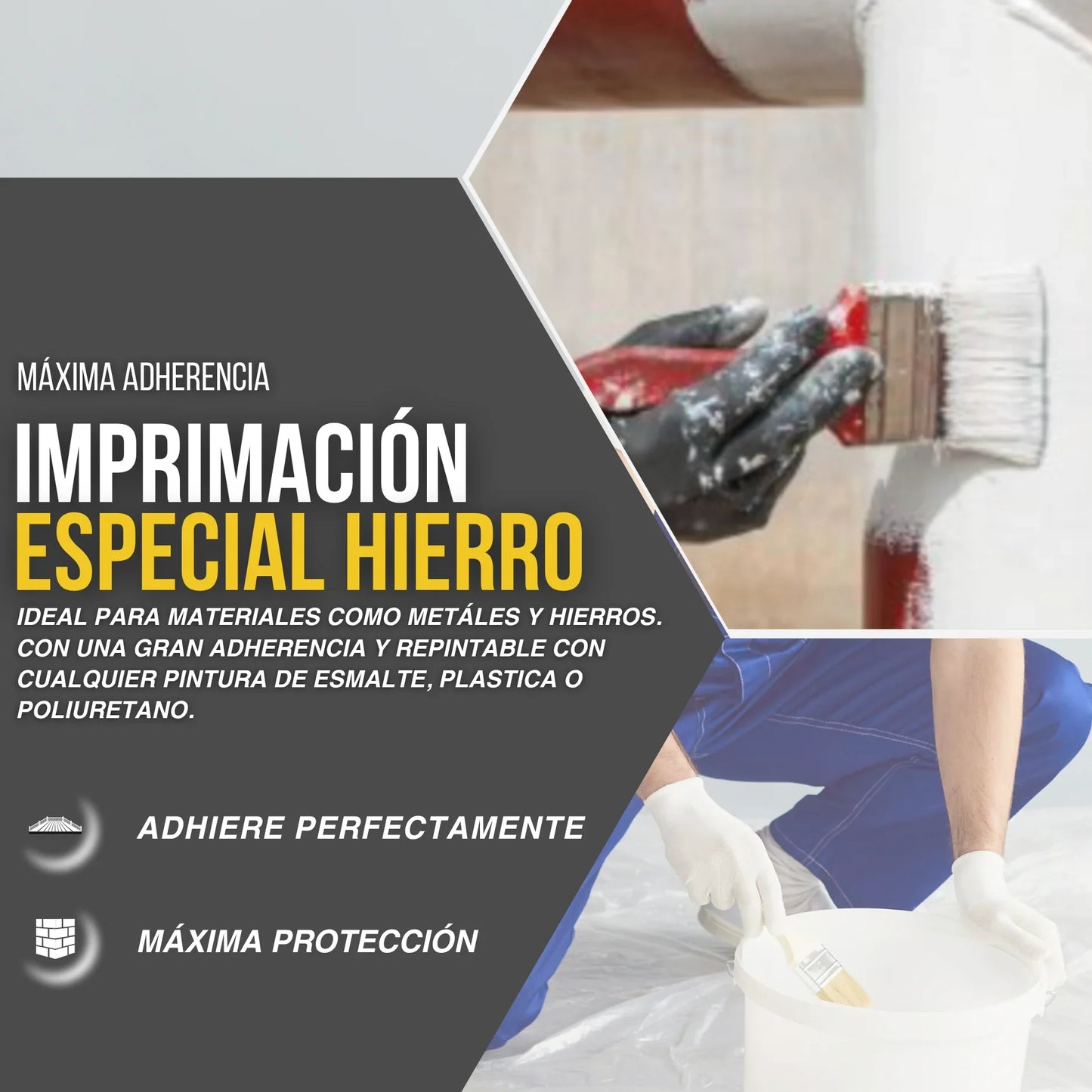 Imprimación para Hierro y Metales Blanca