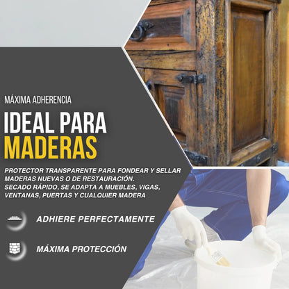 Laca Nitro Tapaporos para Madera