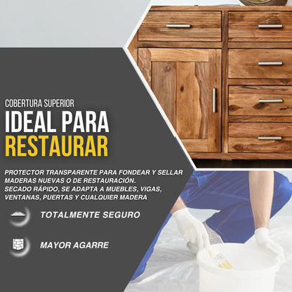 Laca Nitro Tapaporos para Madera