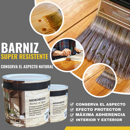 Barniz al Agua Hidrowood