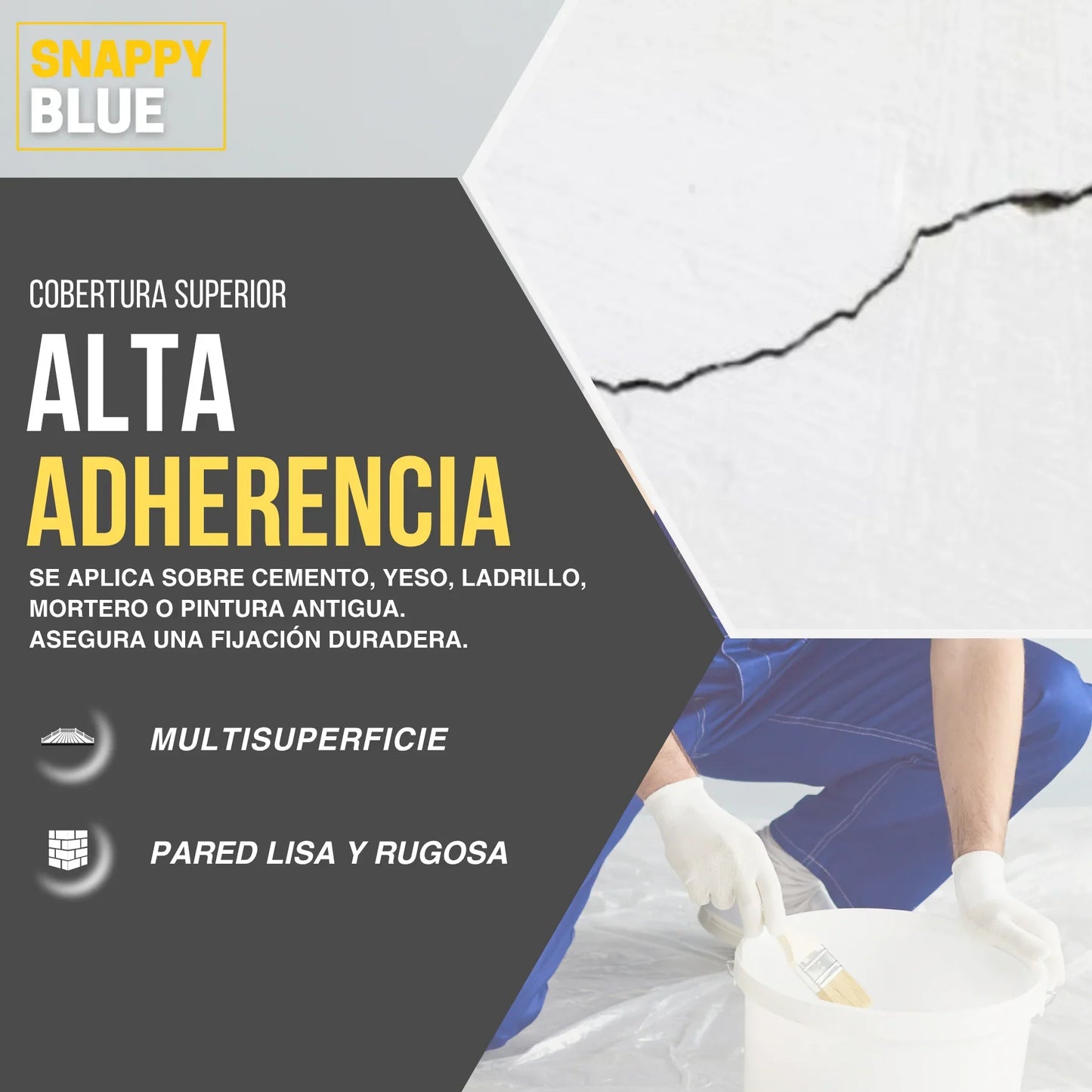 Revestimiento Liso Antifisuras para Fachadas