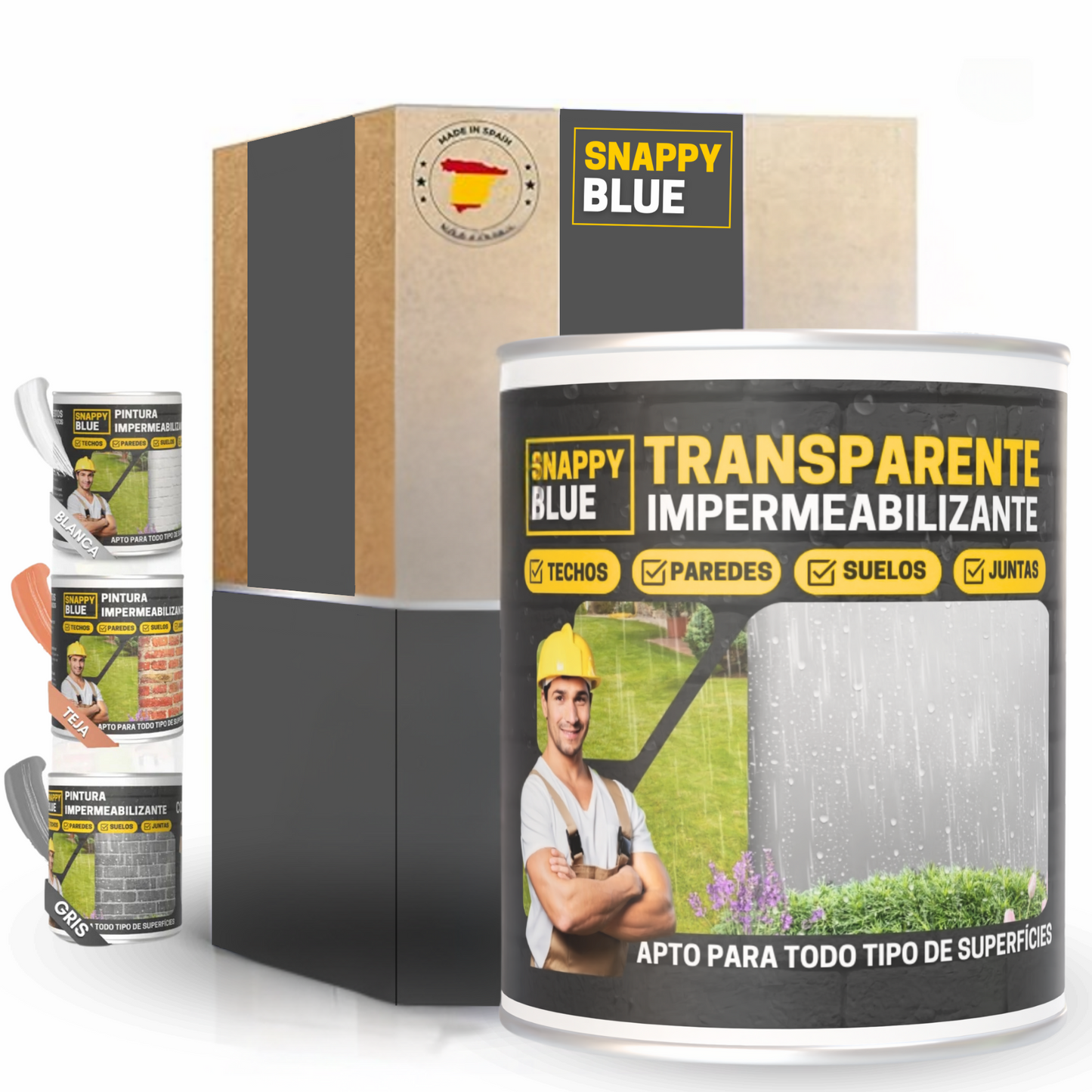 Revestimento Selante Impermeabilizante | SnappyBlue®️