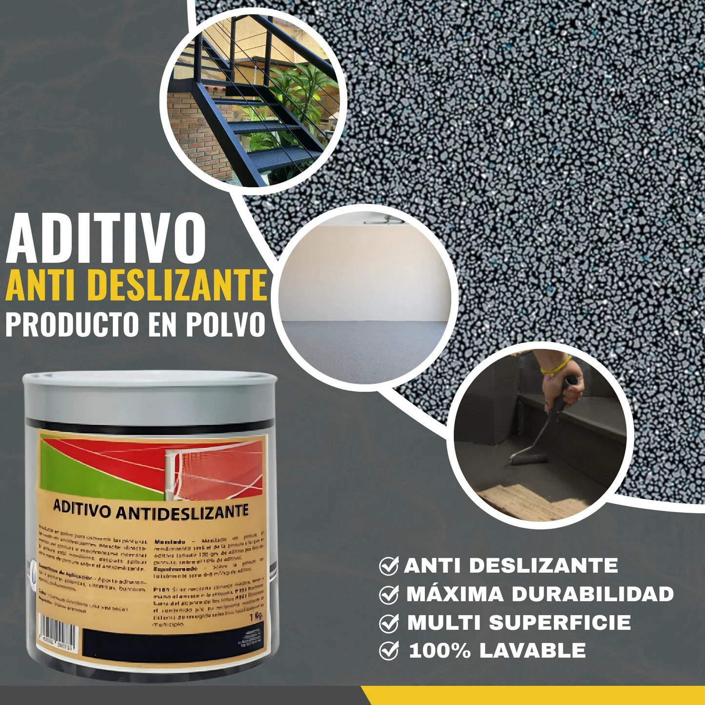 Aditivo Antideslizante Multisuperficie