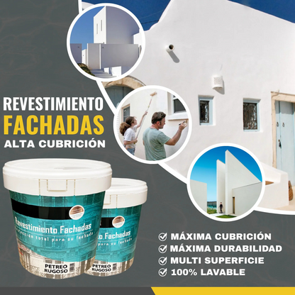 Revestimiento Rugoso para Fachadas