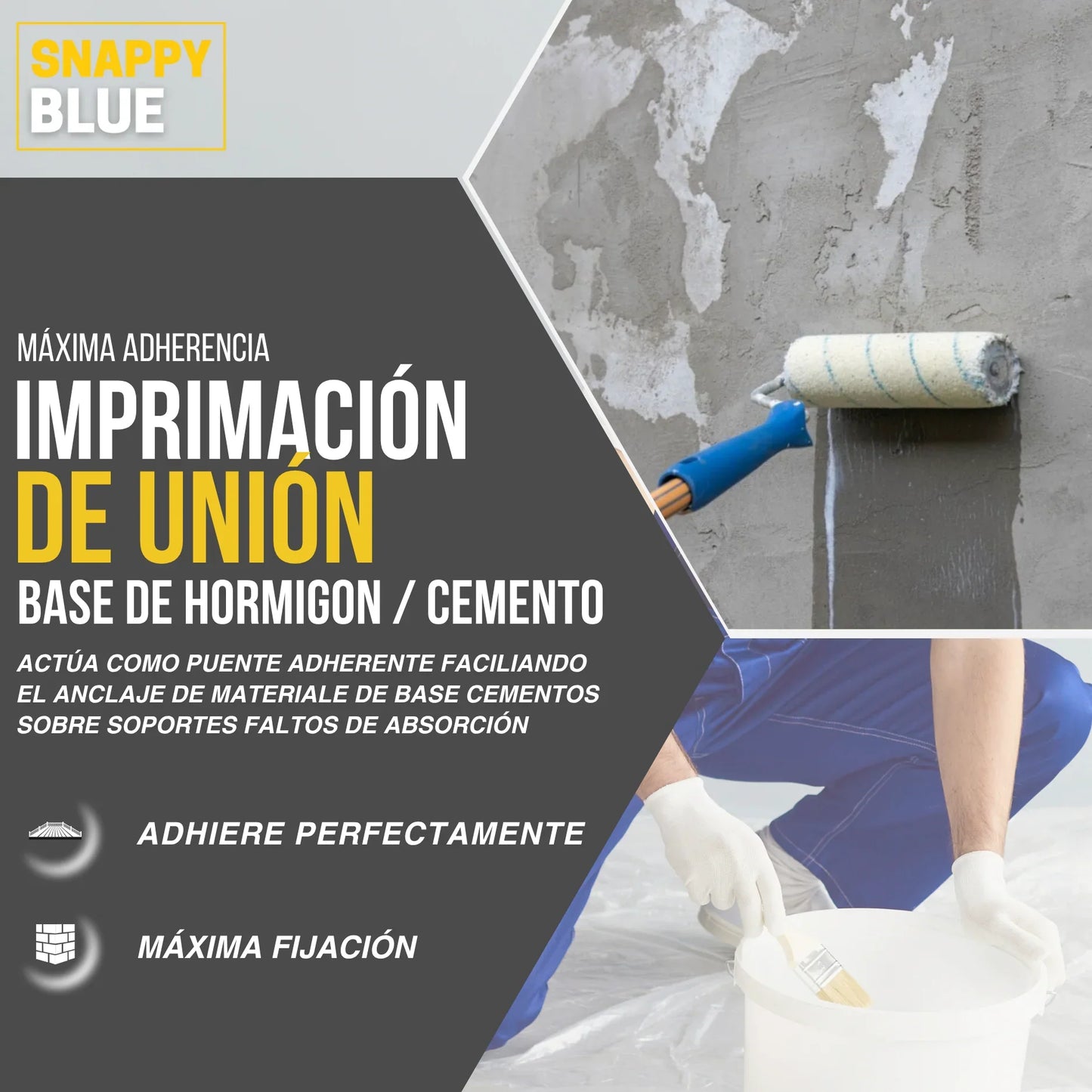 Imprimación Puente de Unión Cemento-Hormigón
