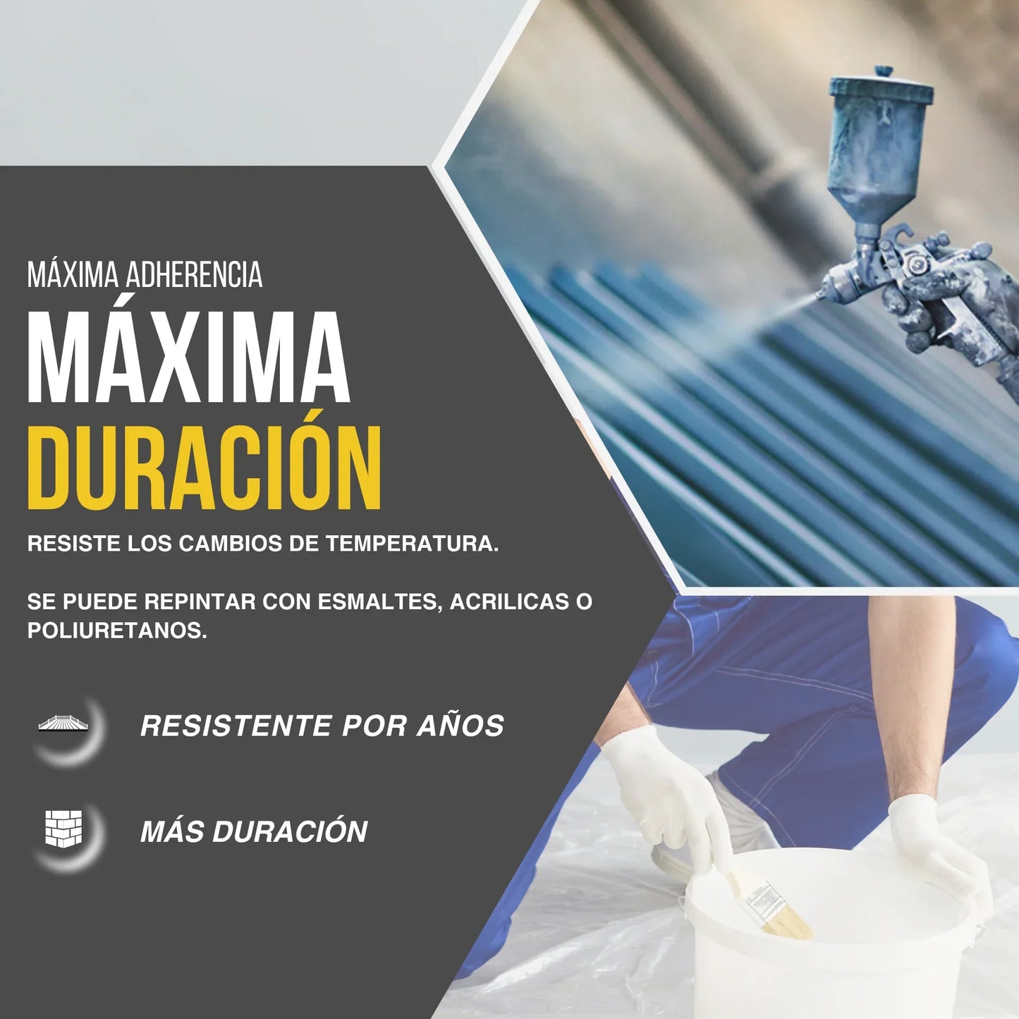 Imprimación con Resina Epoxi Blanca Multisuperficies