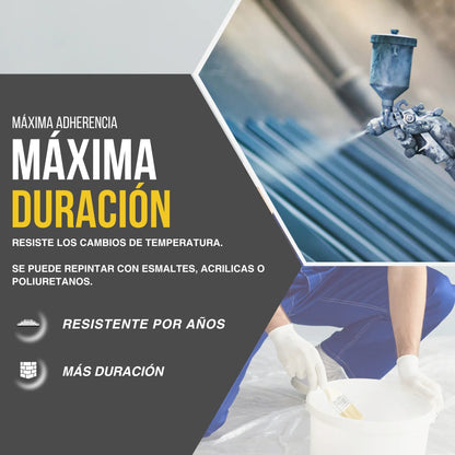 Imprimación con Resina Epoxi Blanca Multisuperficies
