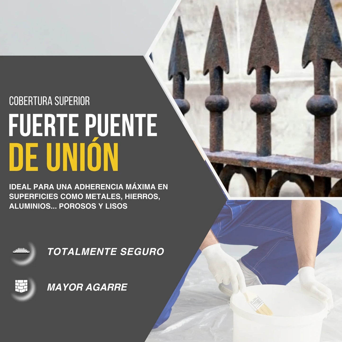 Imprimación con Resina Epoxi Blanca Multisuperficies
