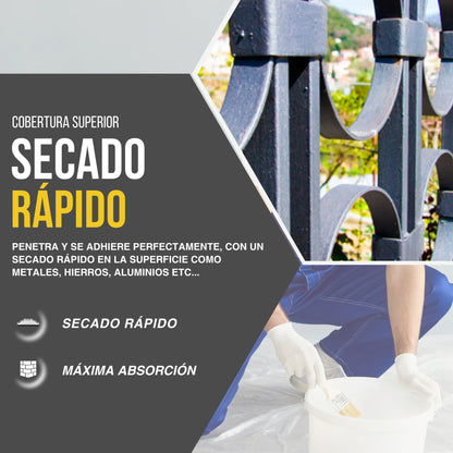 Imprimación con Resina Epoxi Blanca Multisuperficies