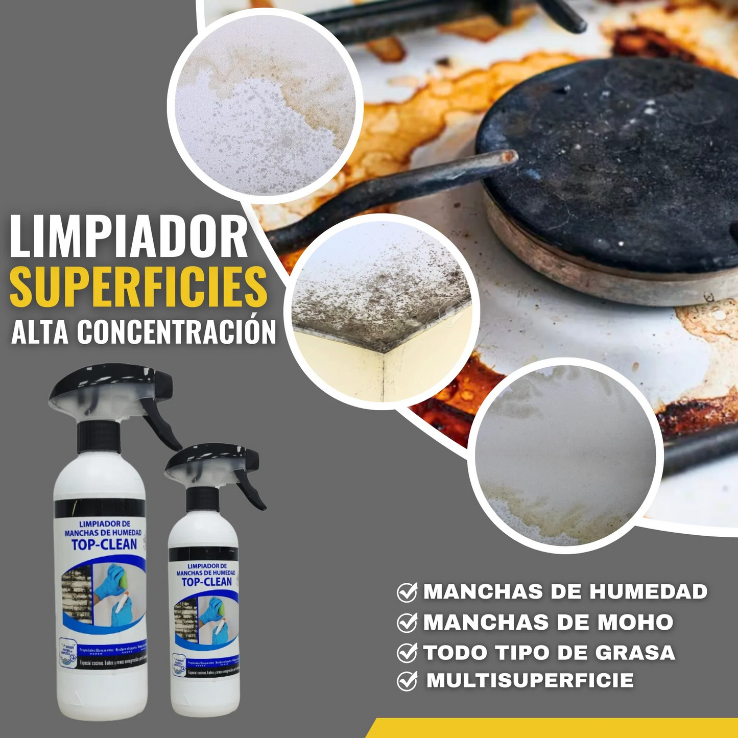 Limpiador Multisuperficies Top Clean